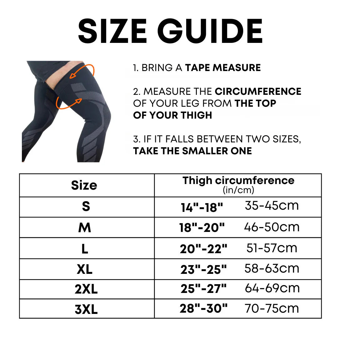 Manchons de compression V2 pour les genoux et les jambes