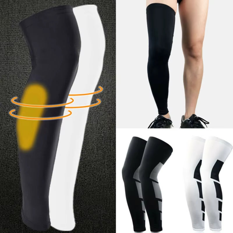 Men Women Fitness Ankle Compression Socks Knee High Support Stockings Leg Thigh Sleeve Sport Socks Outdoor